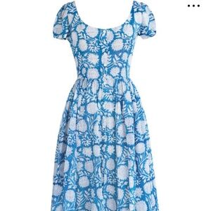 Alix of Bohemia Muse Lapis floral dress